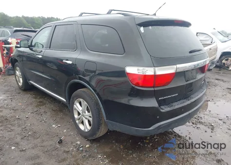 2013 Dodge Durango Crew from USA, damaged, VIN 1C4RDHDG0DC664191